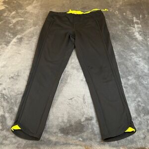 Lucy Activewear Black Capri Cropped Running Leggings Womens Size‎ Small 28x24"